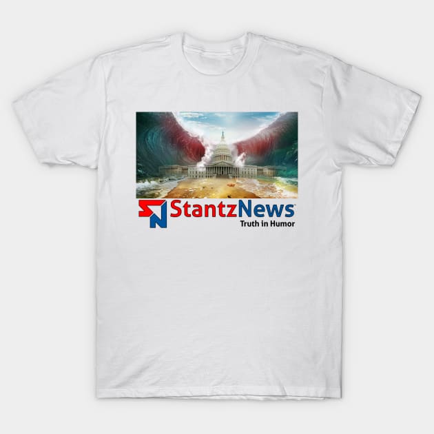Stantznews Wall T-Shirt by VinnyDee78